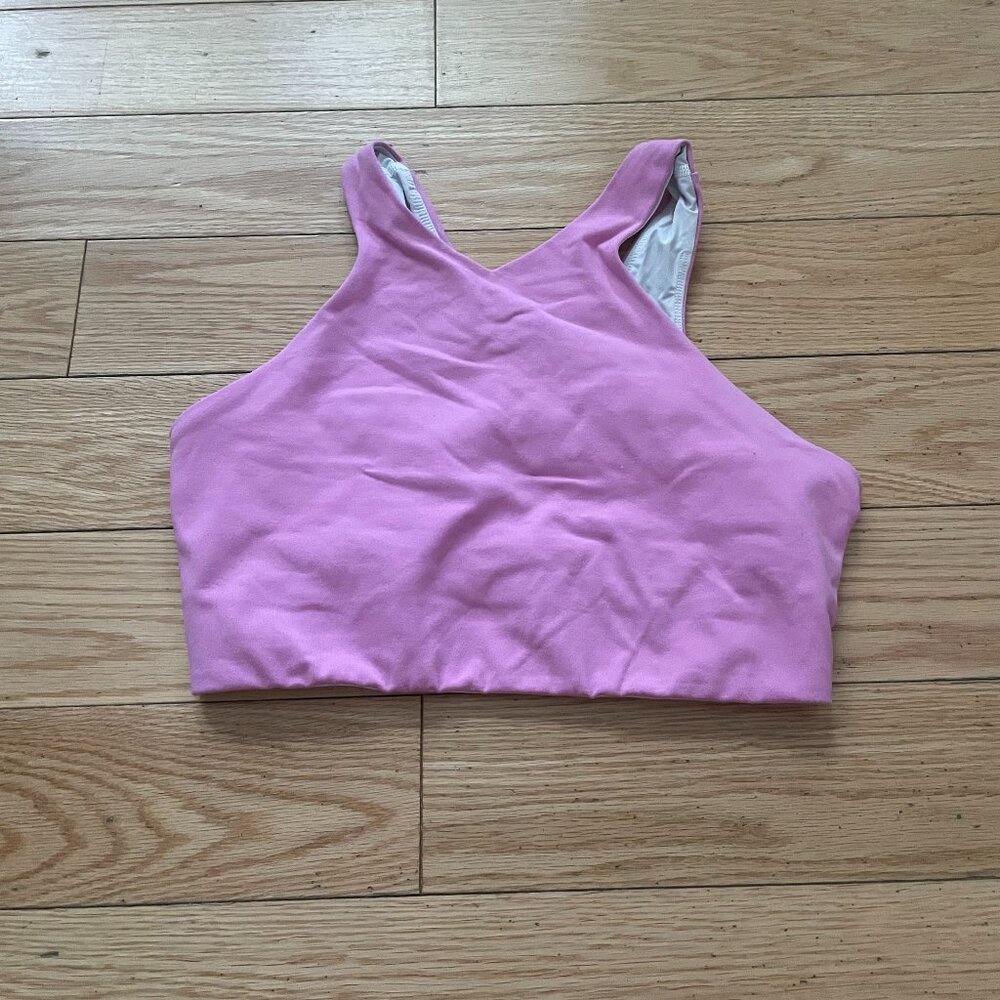 new balance high neck sports bra
